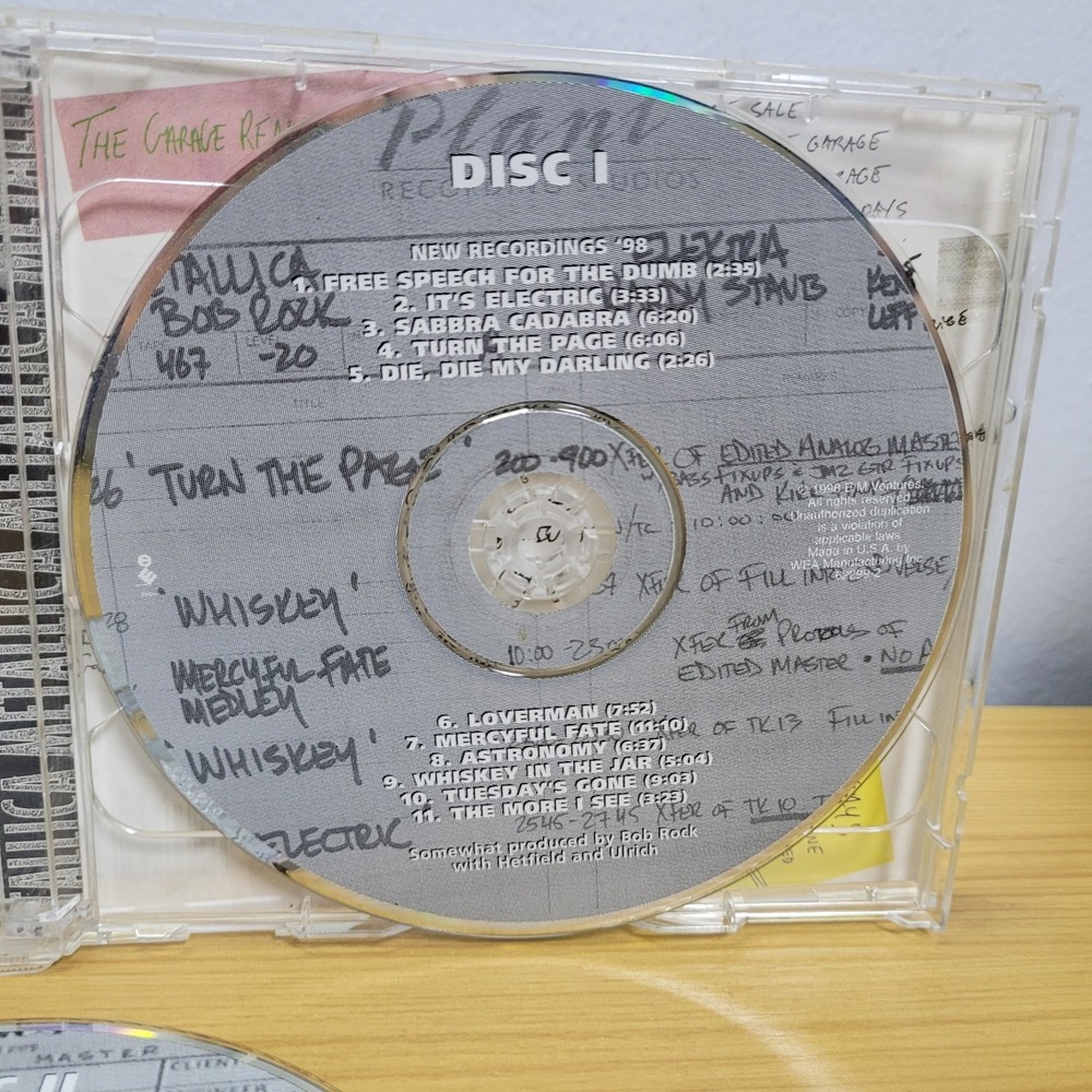Metallica Rock CD Garage Inc. 2 Disc Set Elektra 1998 - Picture 4 of 5